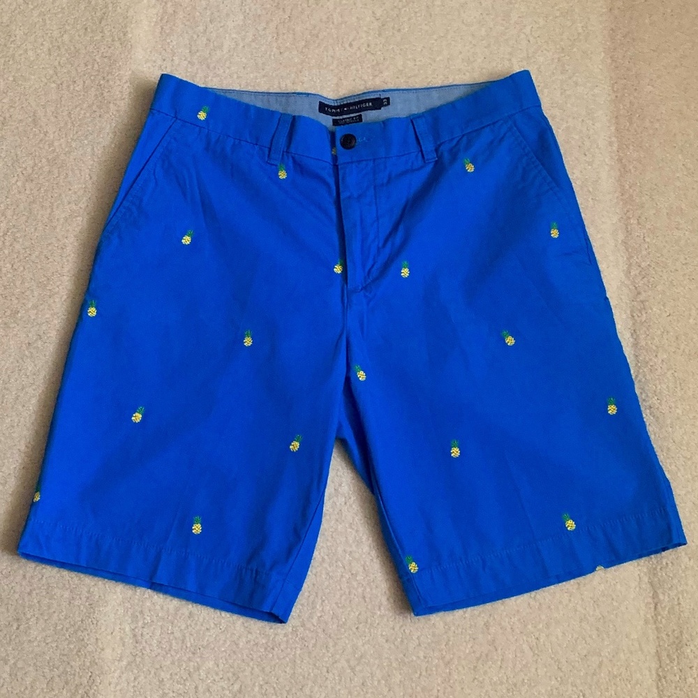 Tommy Hilfiger Pineapple Flat Front Shorts